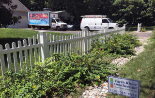 A close-up shot of earth river geothermal energy board